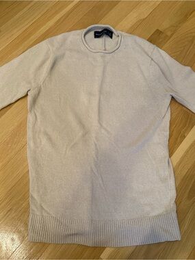 Abercrombie & Fitch Men's Crewneck Sweater - Light Cream